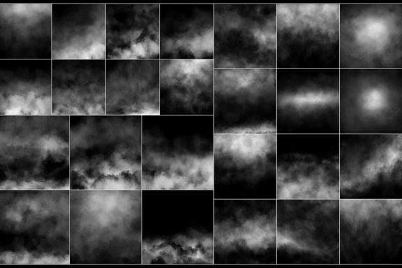 100 Fog Overlays Vol. 1