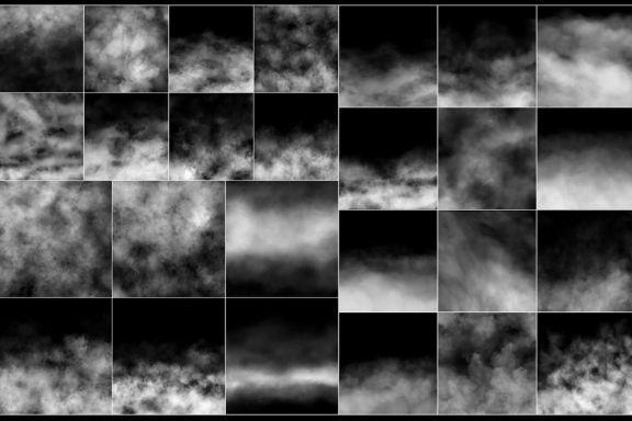 100 Fog Overlays Vol. 1