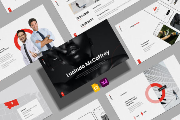 NEGUN - Animated Google Slide Template