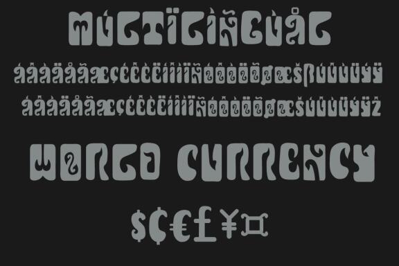 Javanesia - Special Display Typeface
