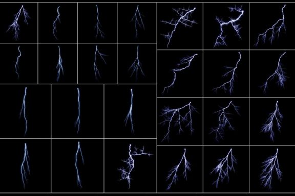 100 Lightning Overlays Vol. 1