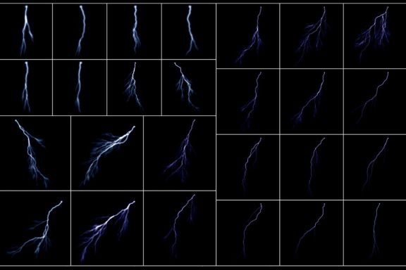 100 Lightning Overlays Vol. 1