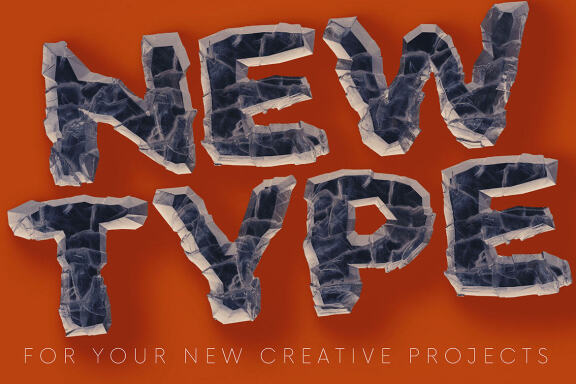 Asteroids - 3D Lettering