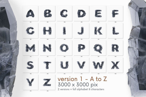 Asteroids - 3D Lettering