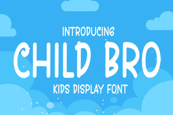 Child Bro - Kids Display Font