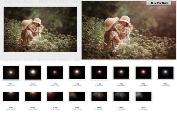 Summer Overlays Mix Pack
