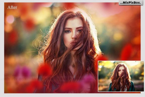 Summer Flowers Painted Overlays