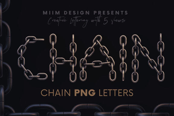 Chain - 3D Lettering