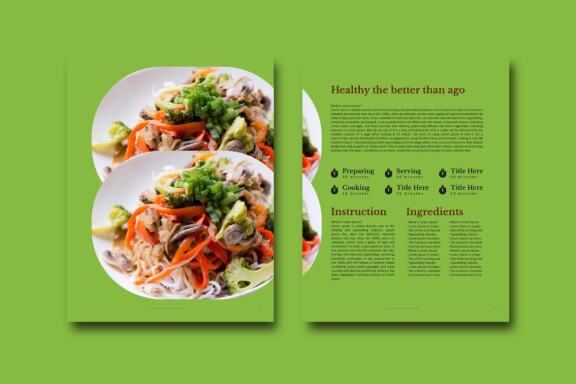 Diet today ebook recipe template