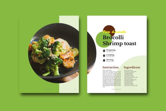 Diet today ebook recipe template