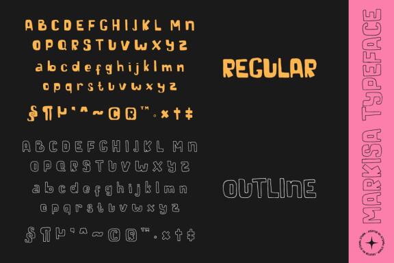 Markisa - Display Typeface