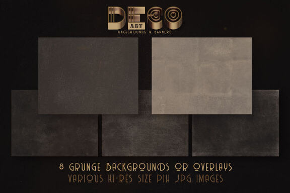 ArtDeco Backgrounds & Banners