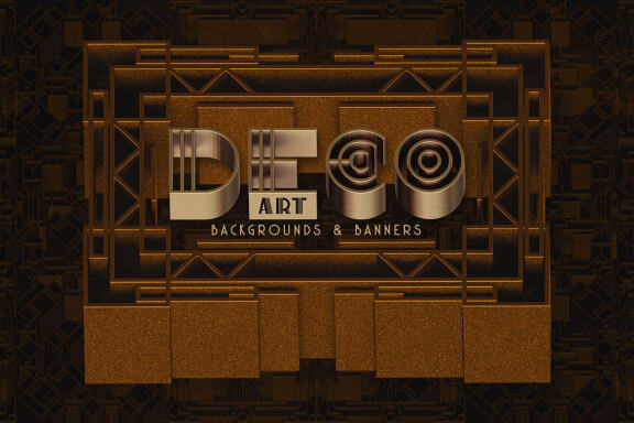 ArtDeco Backgrounds & Banners