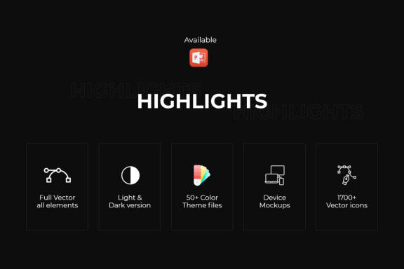 Massive Infographics - Smooth Animated PowerPoint Template 