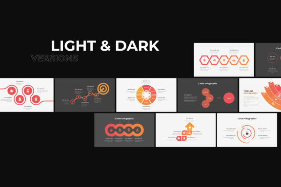 Massive Infographics - Smooth Animated PowerPoint Template 