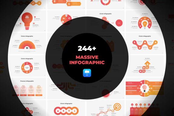Massive Infographics - Smooth Animated Keynote Template
