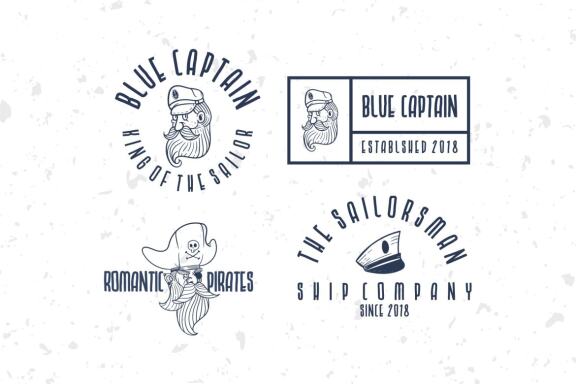 BLUE CAPTAIN TYPEFACE