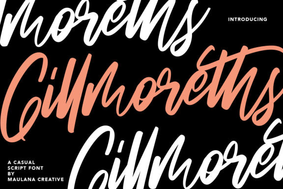 Gillmoreths Casual Script Font