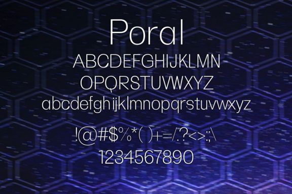 Poral Font