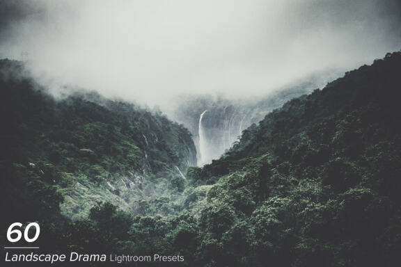 60 Landscape Drama Lightroom Presets