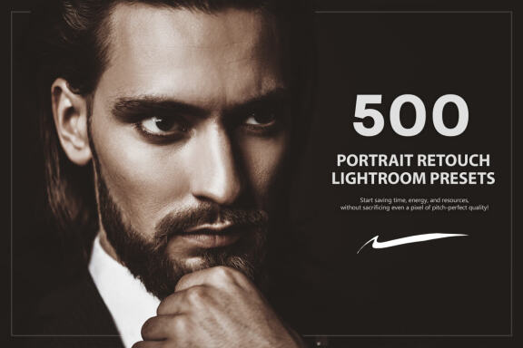 500 Portrait Retouch Lightroom Presets