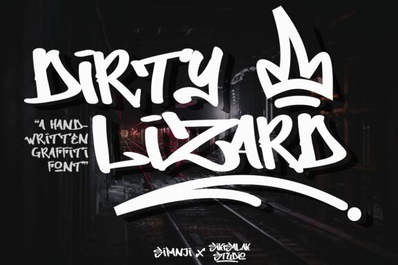 Dirty Lizard Graffiti
