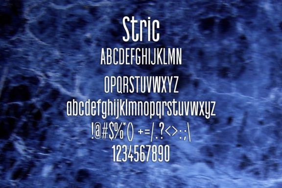 Stric Font