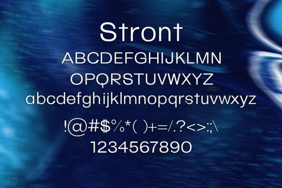 Stront Font