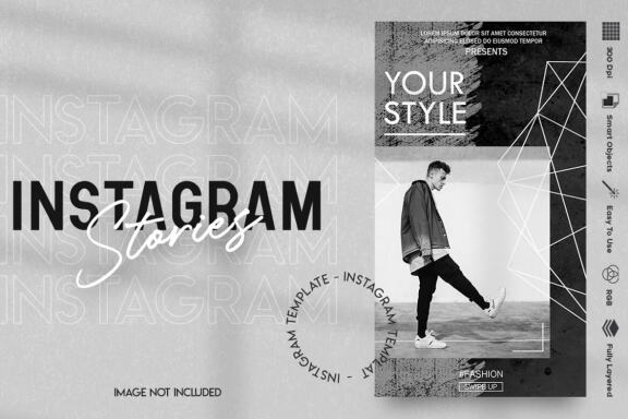 Clothes shop Instagram stories