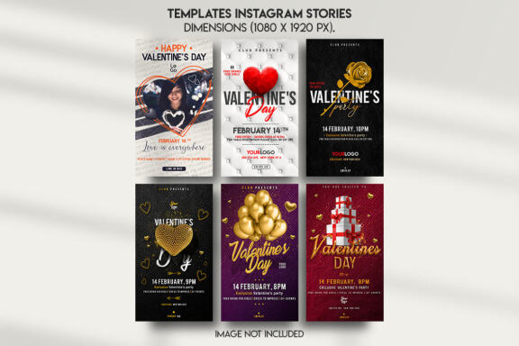30 Valentine's day templates