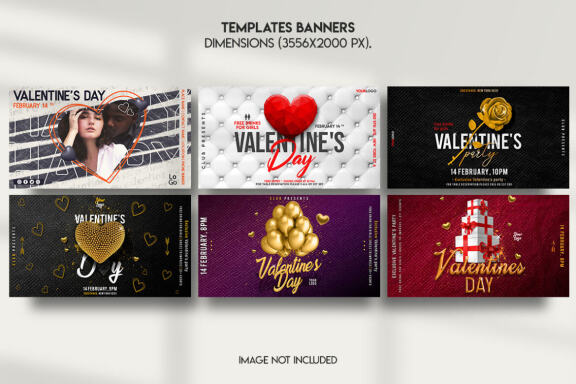 30 Valentine's day templates