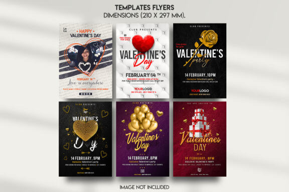 30 Valentine's day templates