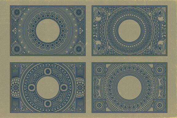 15 Rectangle & Ornamental Frames