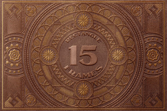 15 Rectangle & Ornamental Frames