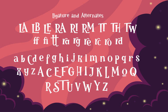 Motteka a Playful Bouncy Font