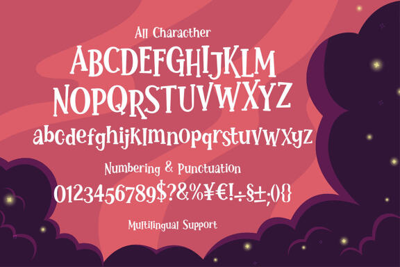 Motteka a Playful Bouncy Font