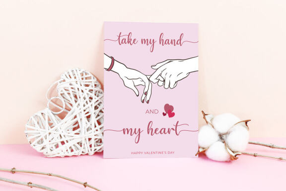 Valentine's Day Cards Ready to Print, Valentine's Day Bundle