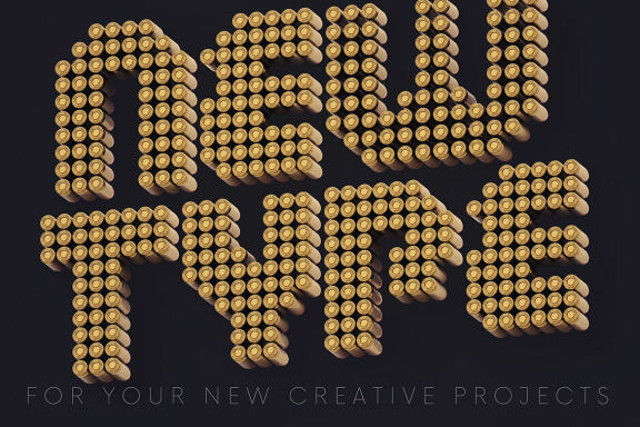 Bullets - 3D Lettering