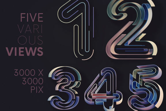 Linearo - 3D Lettering