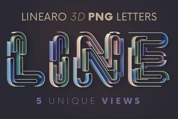 Linearo - 3D Lettering