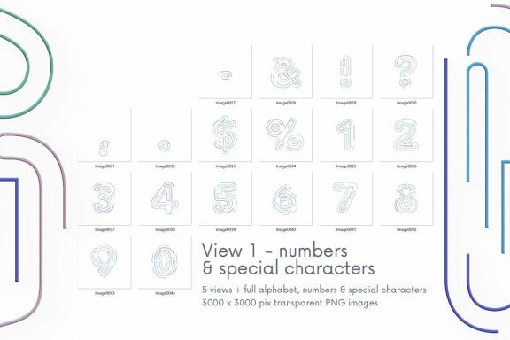 Linearo - 3D Lettering