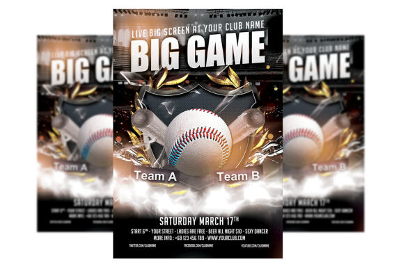 Baseball Flyer Template