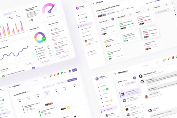 Fillow - Saas Admin Dashboard UI