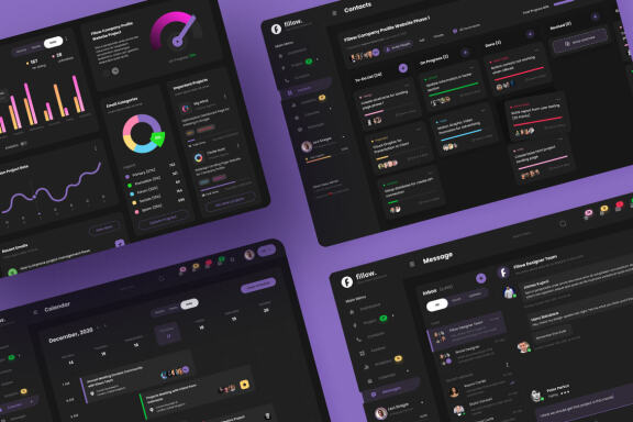 Fillow - Saas Admin Dashboard UI
