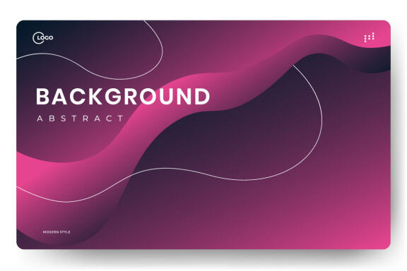 Minimalist abstract liquid background