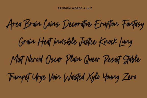 Koffiesta Handwritten Font