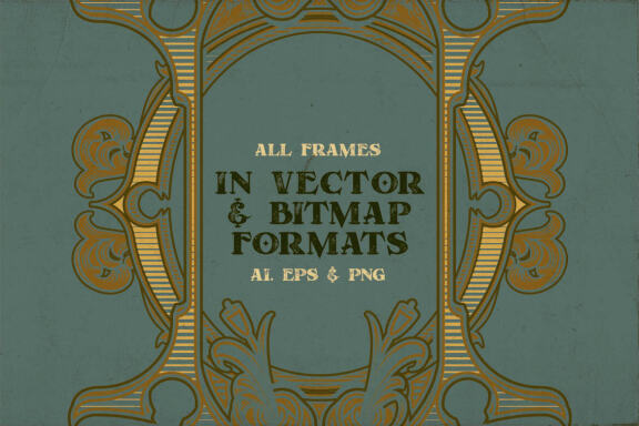4 Decorative - Free Frames or Badges