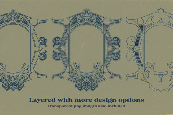 4 Decorative - Free Frames or Badges