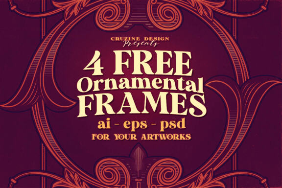 4 Decorative - Free Frames or Badges