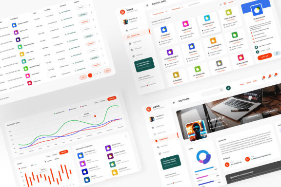 Jobick - Job Portal Admin Dashboard